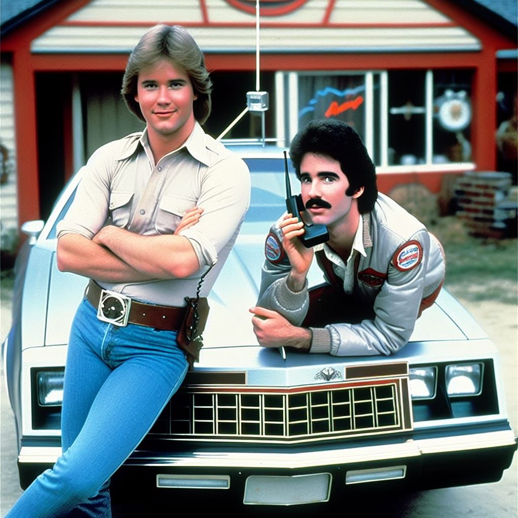 Retro Sci-Fi Automotive Adventure in Neon