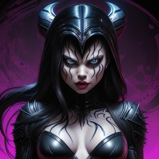 H.R. Giger's Gwen Stacy, Venomized