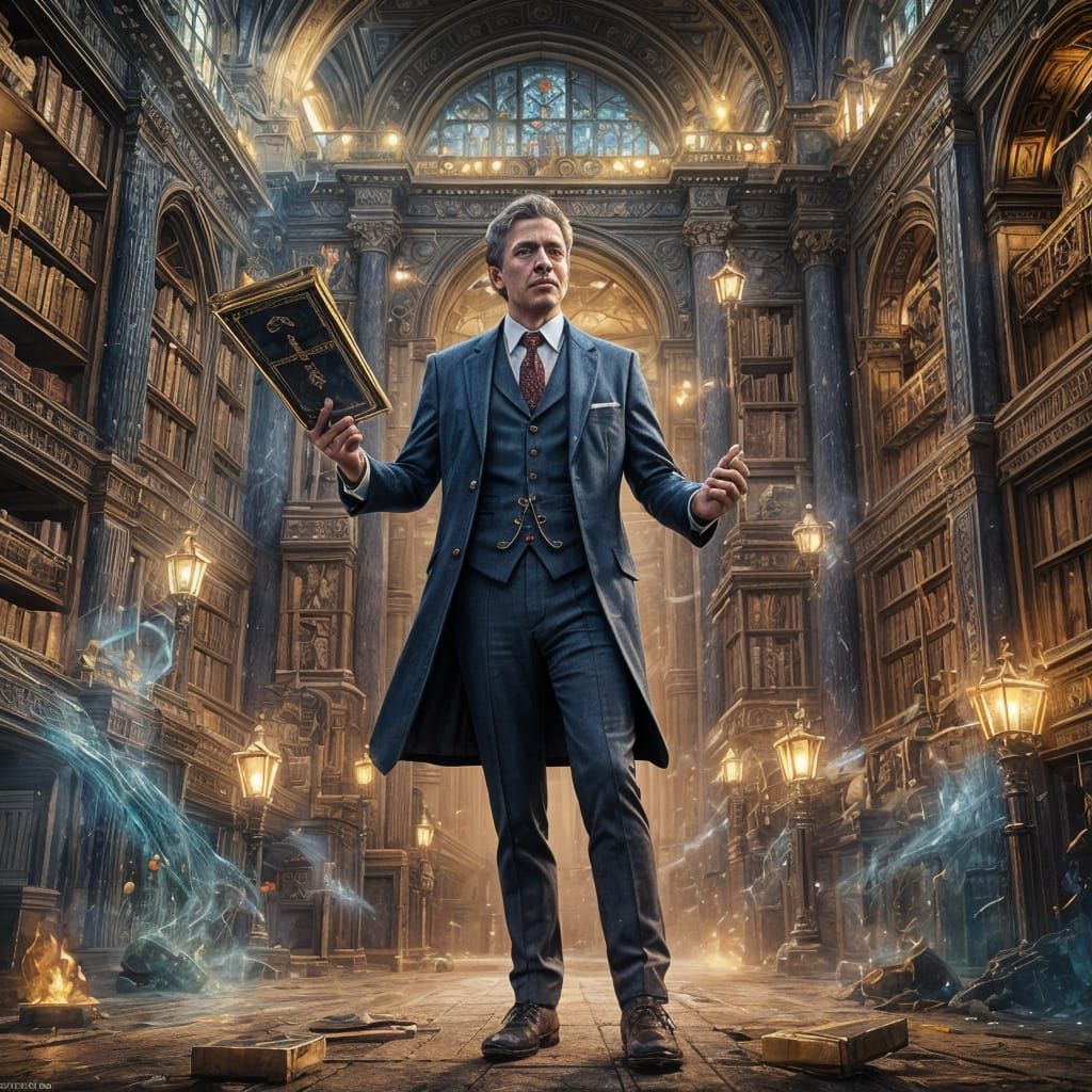 Happy Birthday Greeting Card for Lawyer: Detailed Matte Pain...