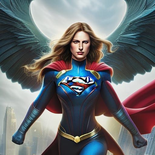 Winged Supergirl