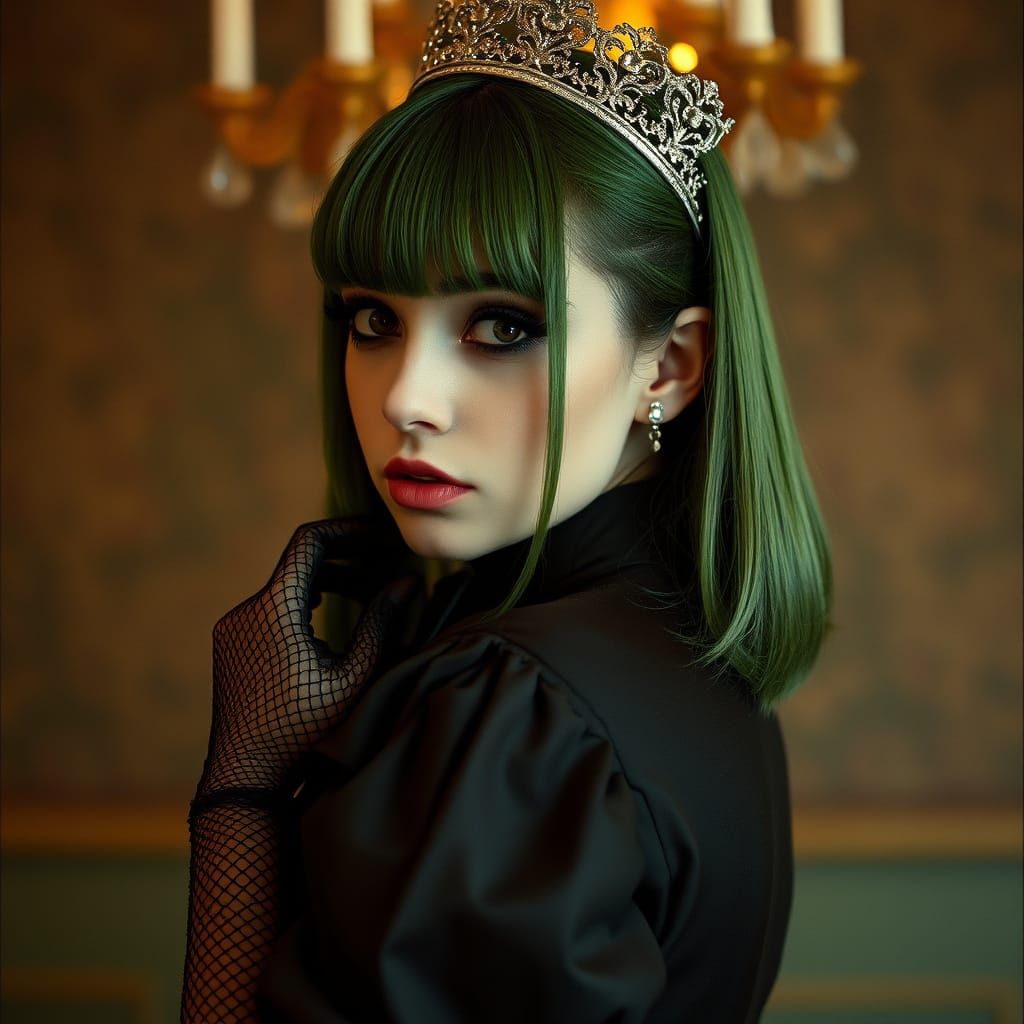 Gothic Princess in Victorian Splendor