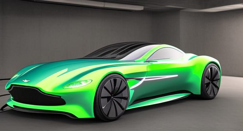 Aston Martin Vision: Cyberpunk Electric Coupe of 2077