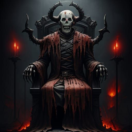 Ethereal Hellscapes in a Gothic Horror Aesthetic