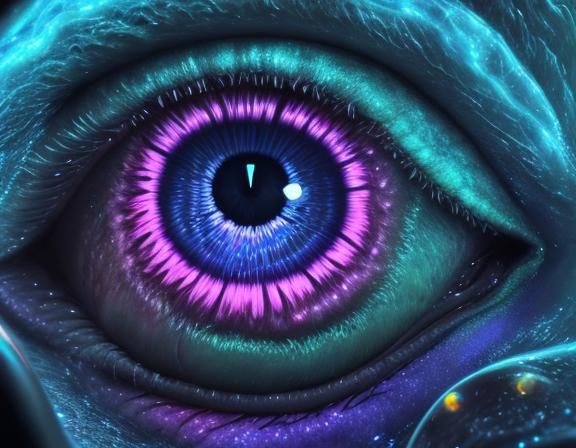 Microscopic Amoeba: Hyperrealistic 3D Art Concept