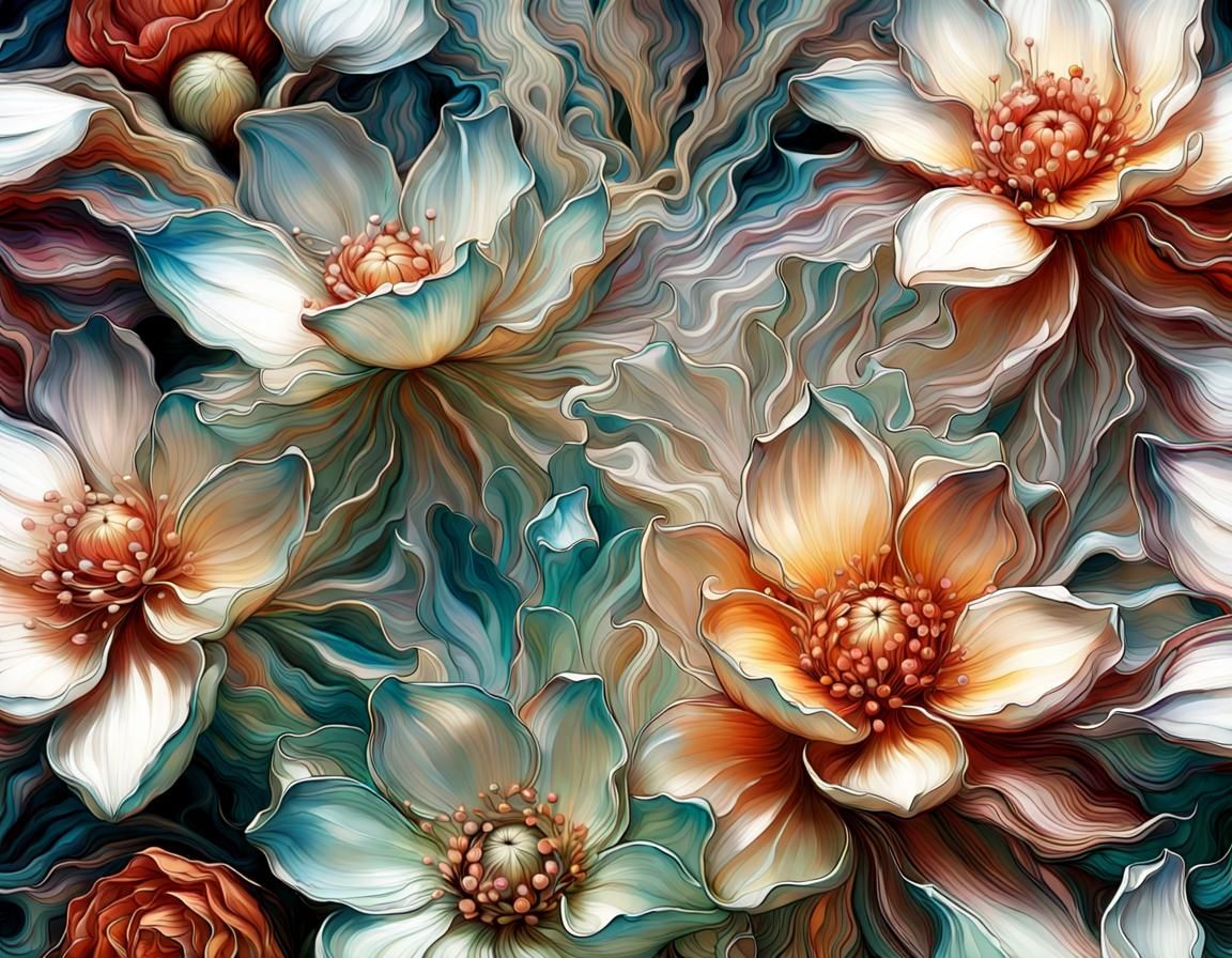 3D flowers