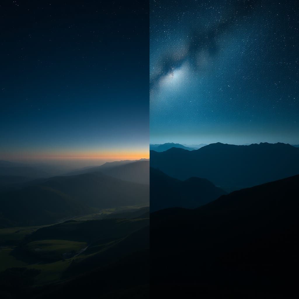Day and Night Landscape Division