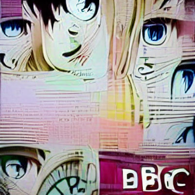 BBC Logo in Anime Style