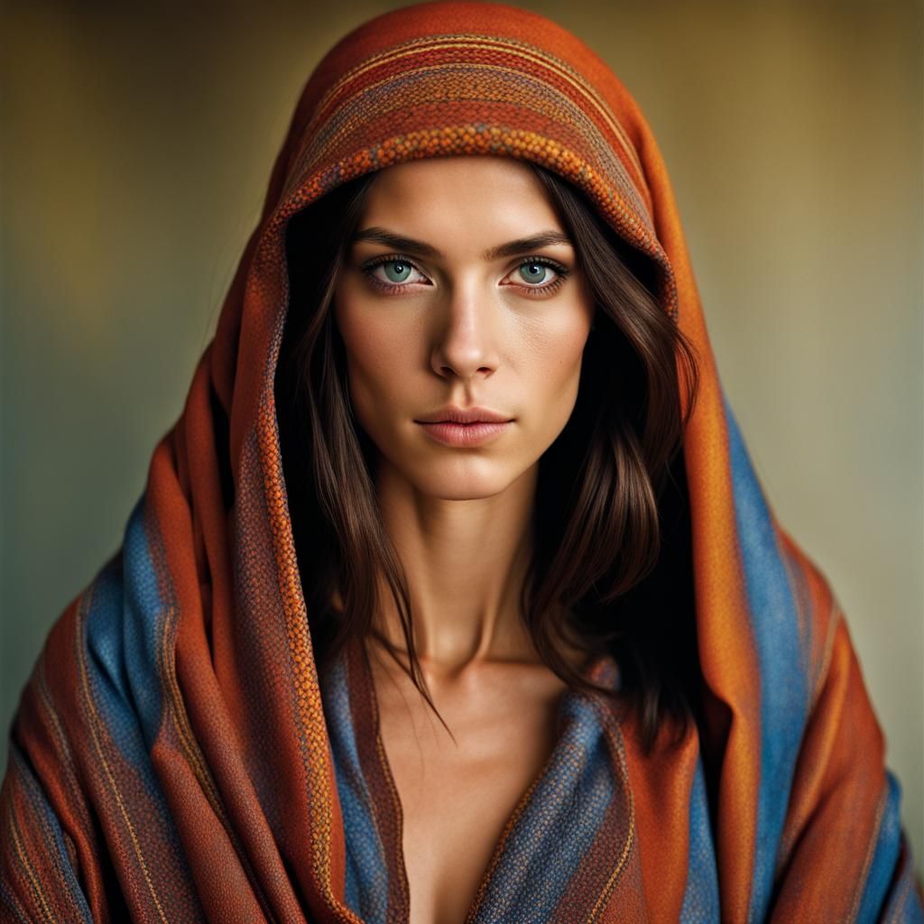 Professional Portrait of a Woman with Bokeh Background