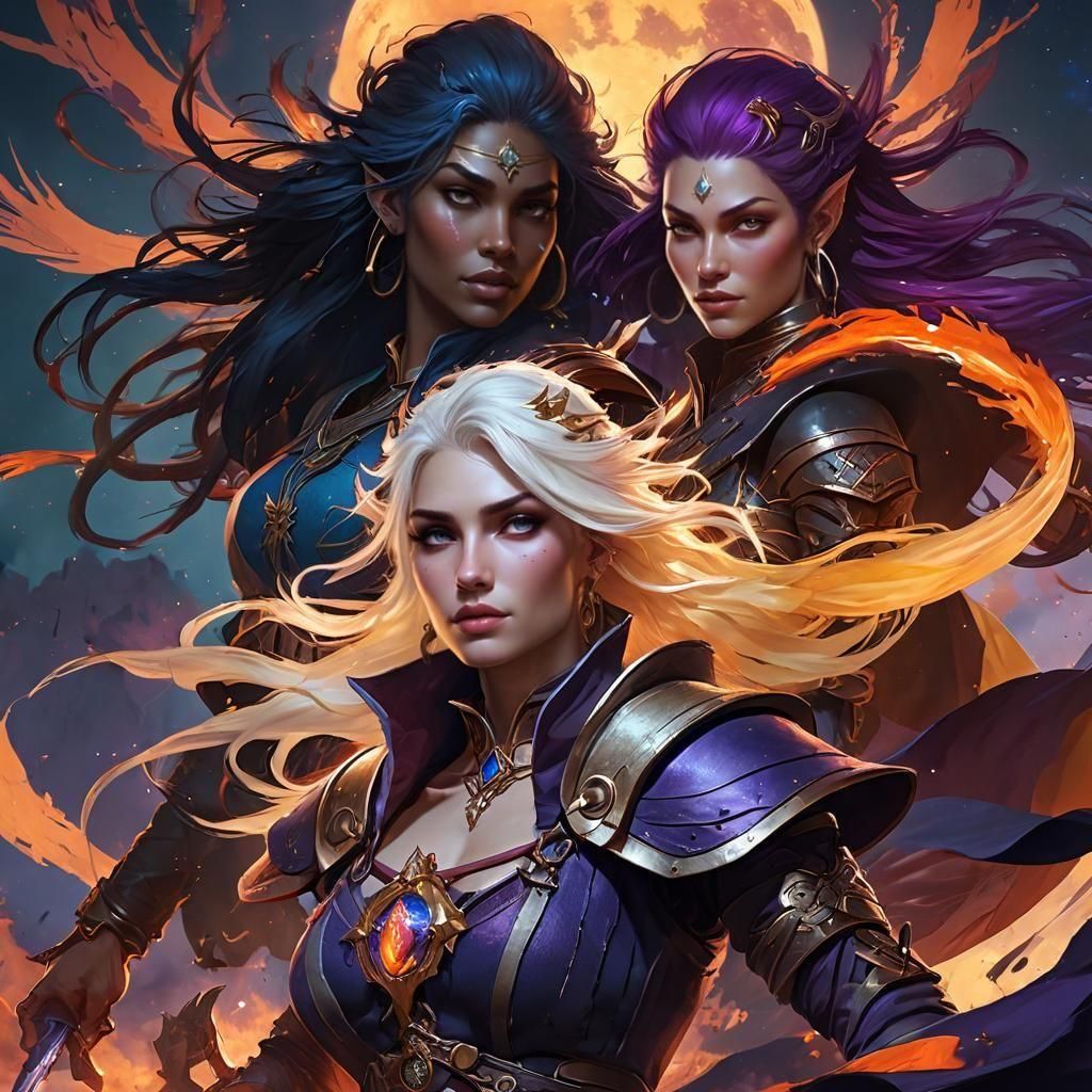 Space Pirate Character Design in Dark Fantasy Style