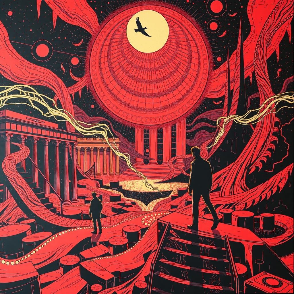 Psychedelic Album Art Interpretation