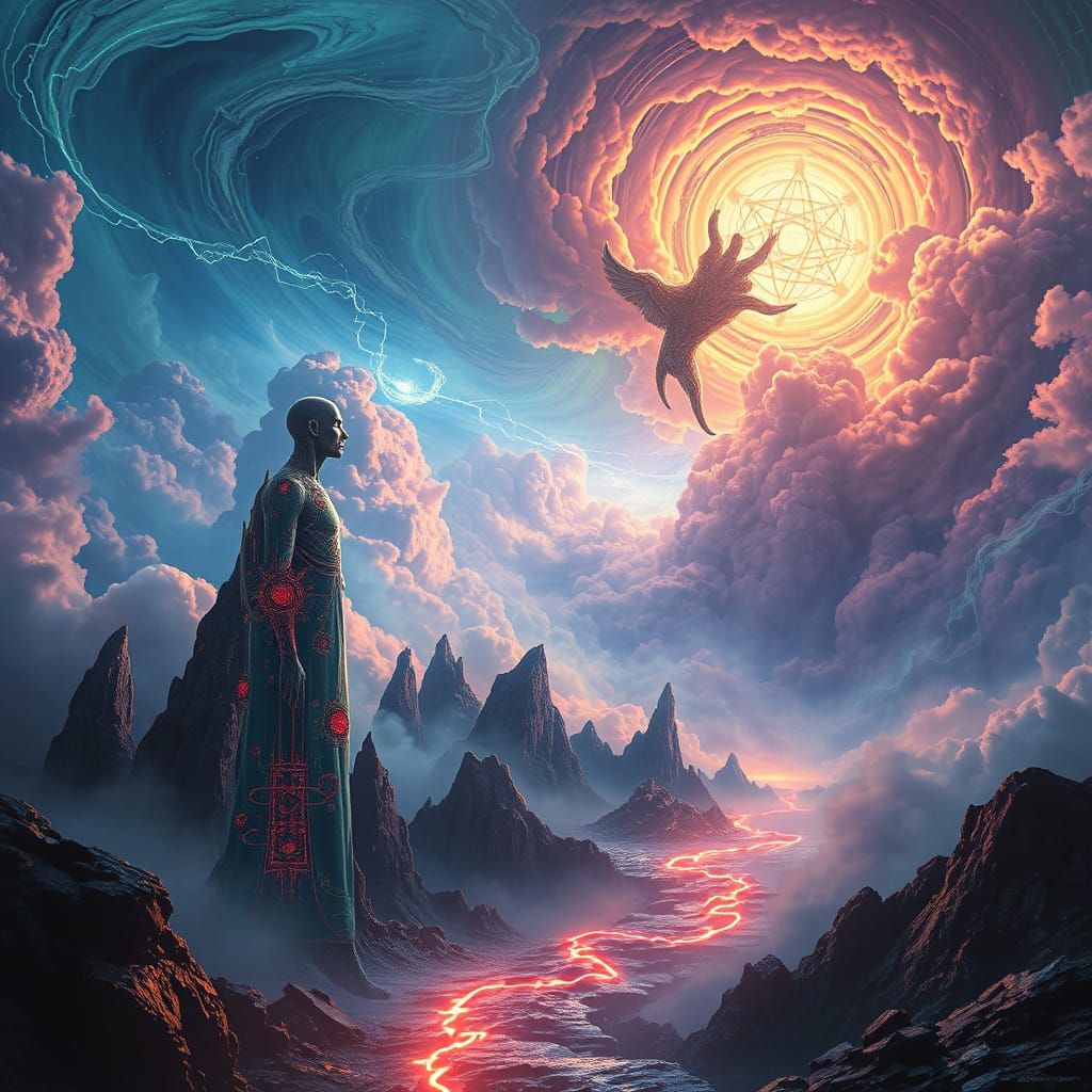 Luminous Liminal Realm in Ariesian Light