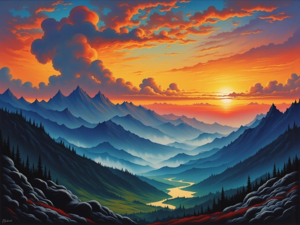 Epic landscape <lora:SybilThorn-FluxLORA8:1.0> <lora:mystic flux:1.0> <lora:StorybookMystery:1.0> <lora:DAYDREAM MEADOWS...