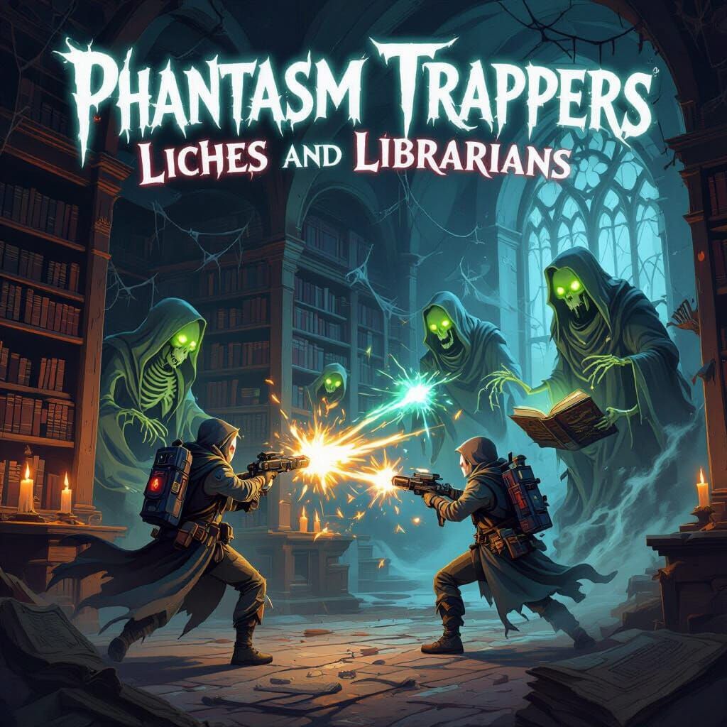 Phantasm Trappers: Liches and Librarians Cover Art