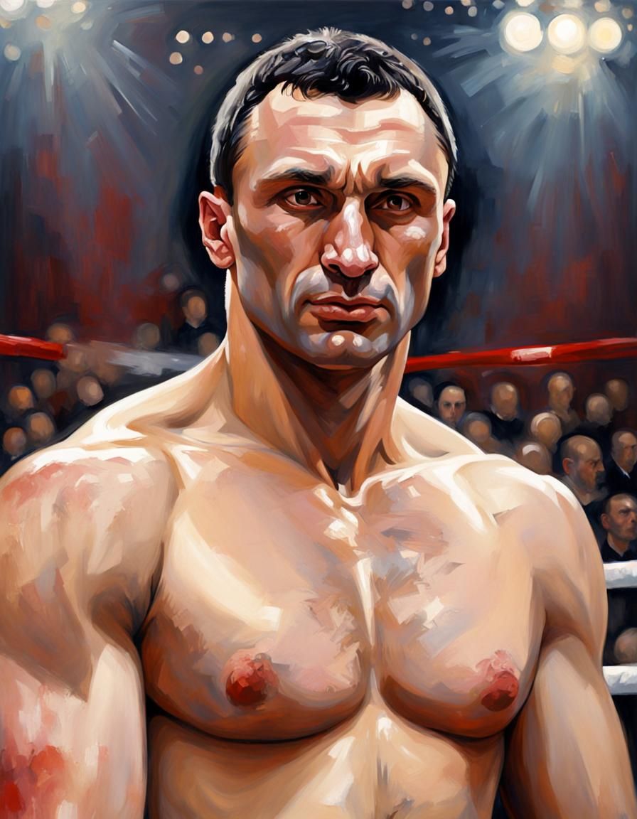 Painting of  Vladimir Klitschko