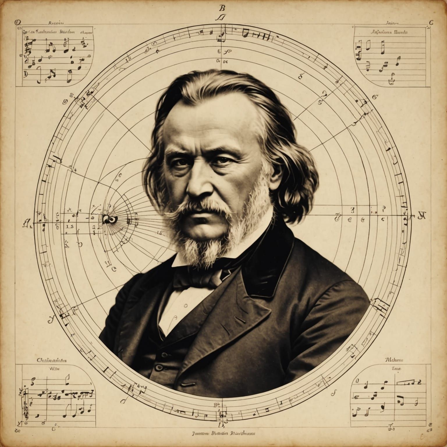 Gossamer Golden Ratio of Brahms Lullaby