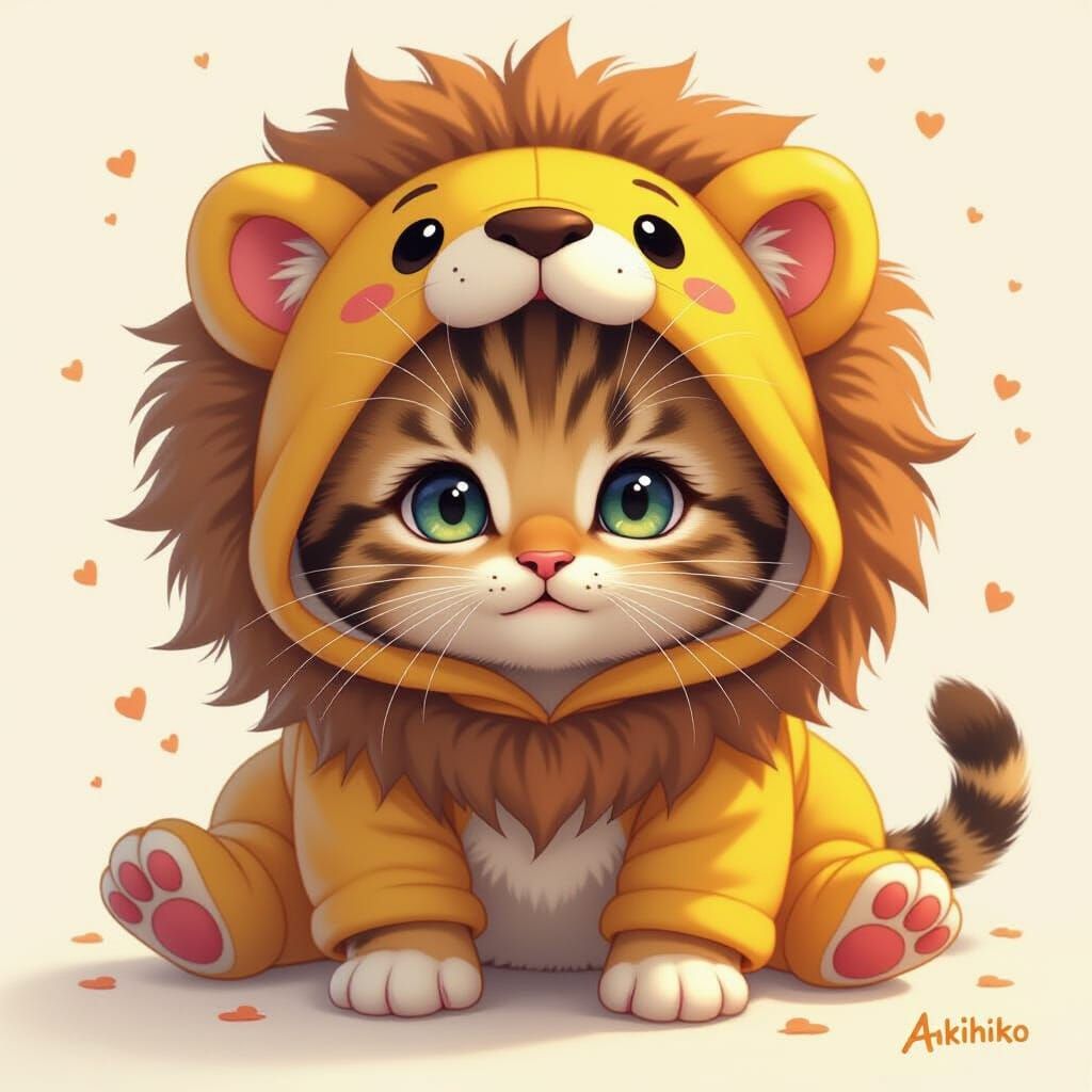 Lion costume