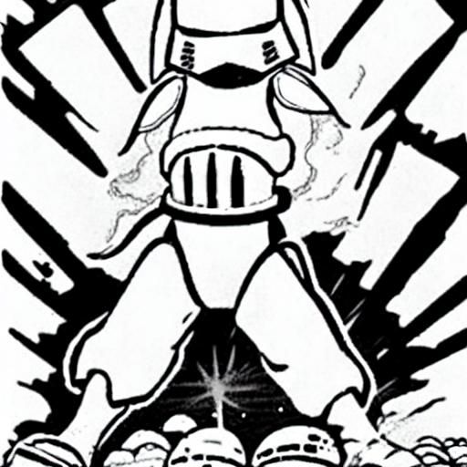 Easterbunny Stormtropper hopping down the Rebel bunny trail ...