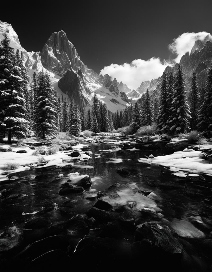 Dreamy High Contrast Utopia: AI Interpretation