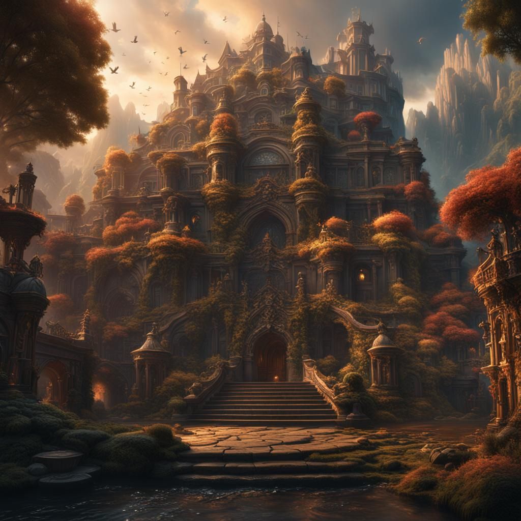 Dramatic Digital Matte Painting in Unreal Engine 5