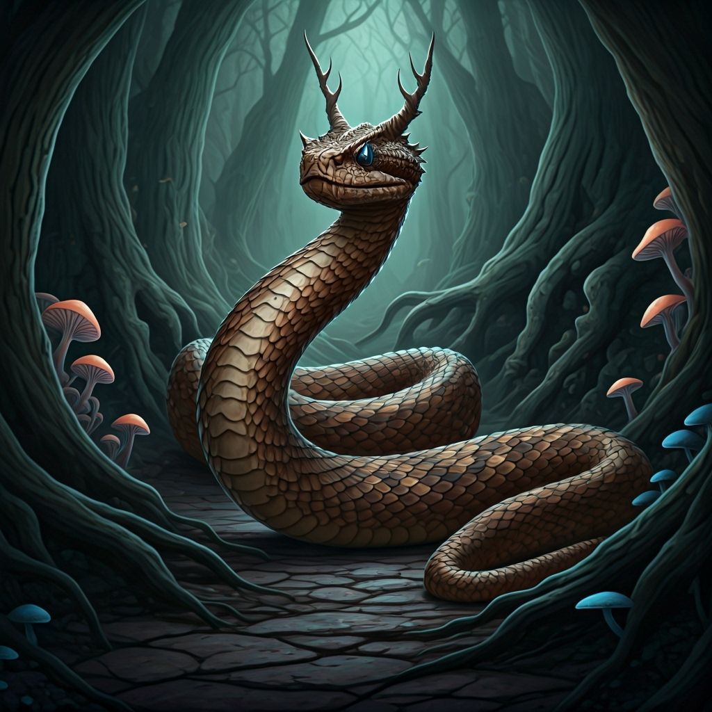 Striker the Viper in Petrified Forest