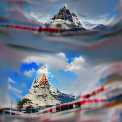 Matterhorn Mountain Peak