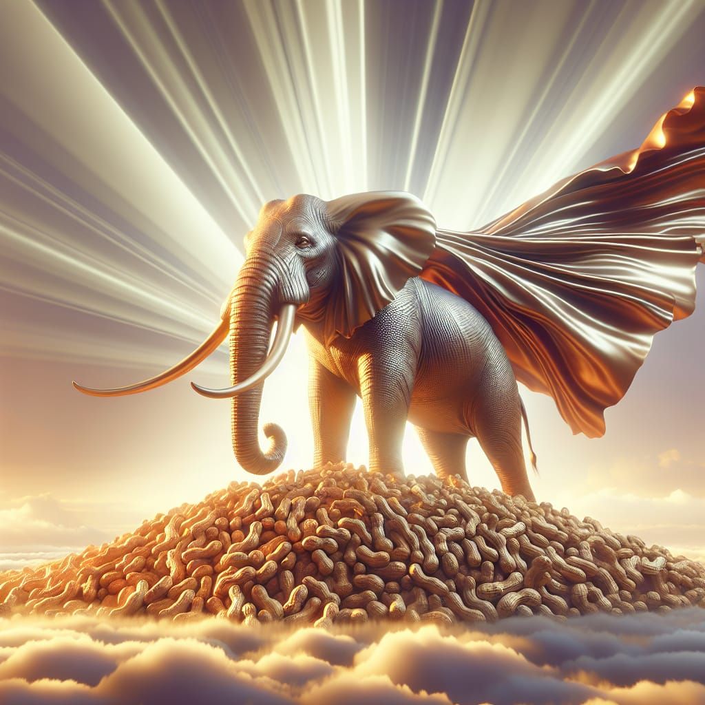 The Majestic Elephant Super Hero!