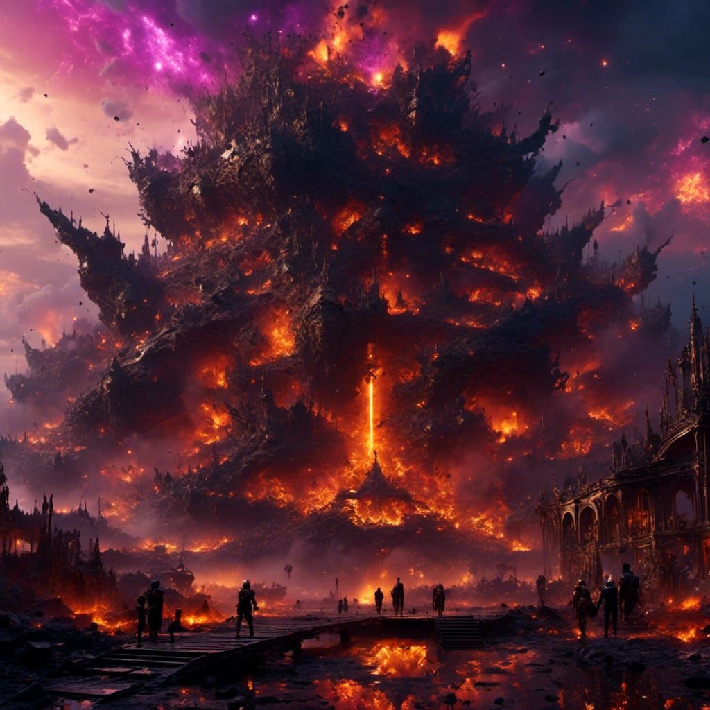 Volcanic Planet Warriors in Lime Green Armor