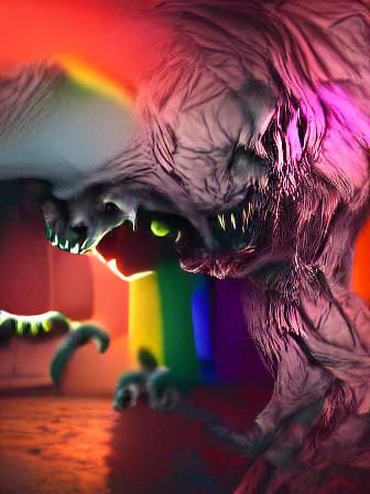 Rainbow Monster Emerges: LGBTQ+ Pride