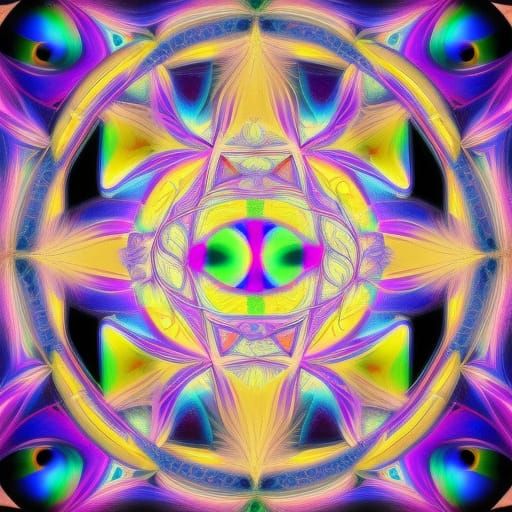 Fractal Sacred Geometry: Bokeh Photography