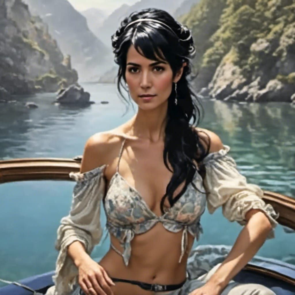 Woman in Bikini Generated with LoRA Model