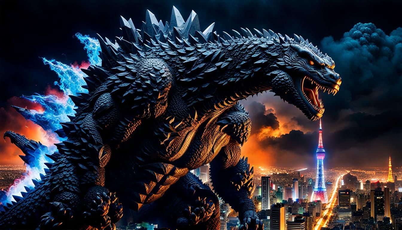 Godzilla Destroys Tokyo in Photorealistic Detail