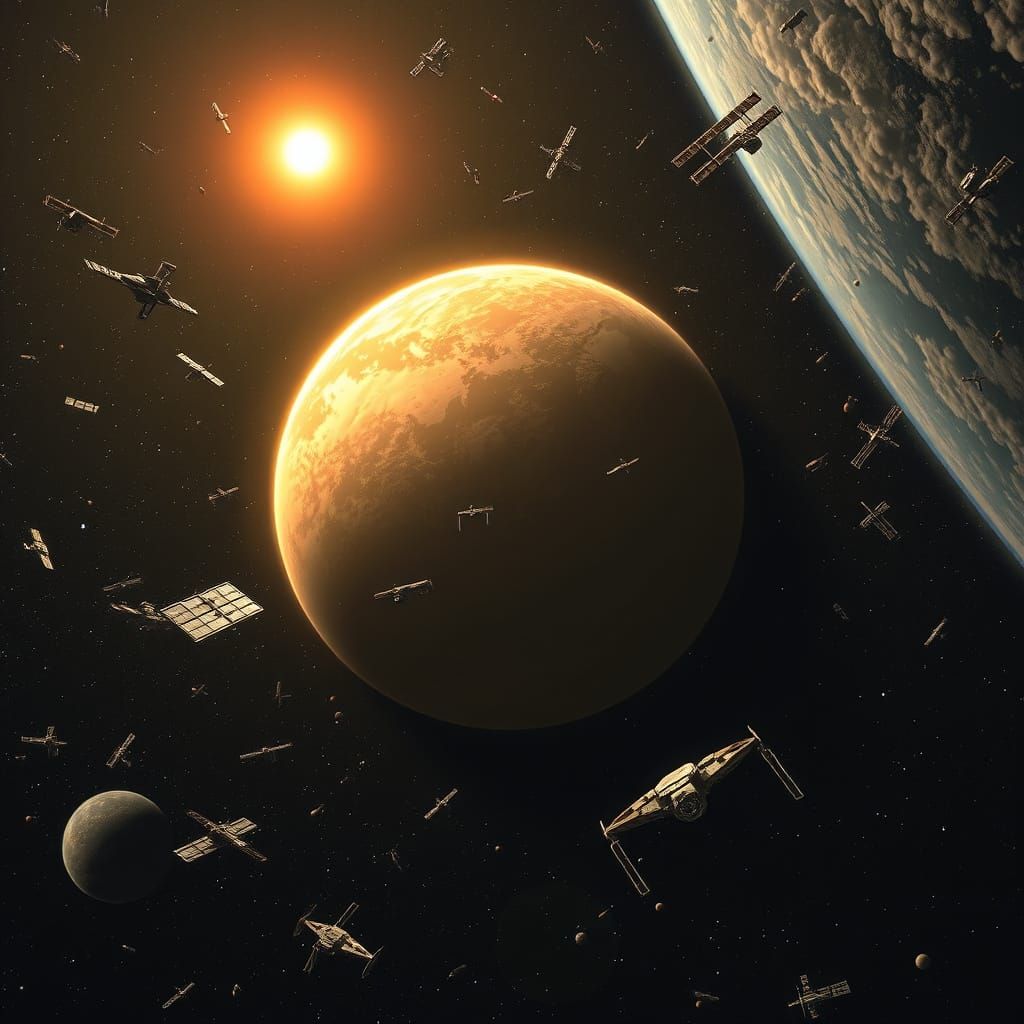 Venus Revealed: Golden Clouds, Dramatic Sunset, and Orbital ...