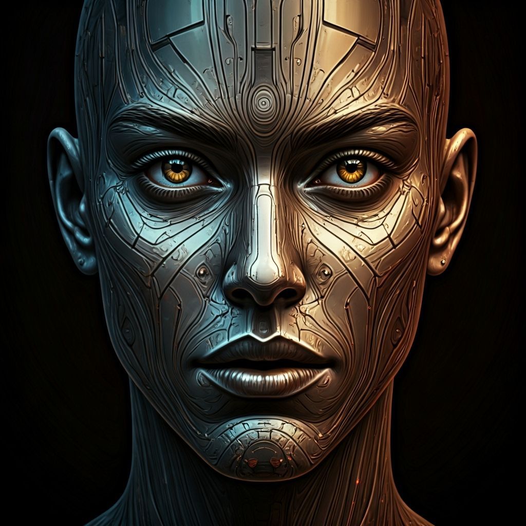 Diamond Brilliance: A Quantum Computing Face