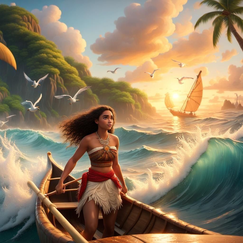 Moana's Ocean Voyage