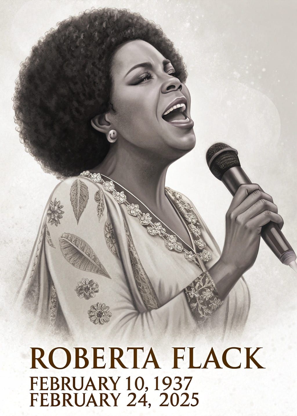 Legendary Grammy Winner Roberta Flack in Her Prime