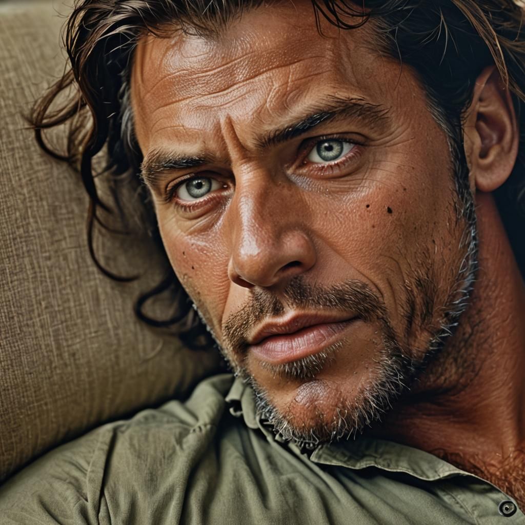 Tarzan Portrait in Professional Photography Style