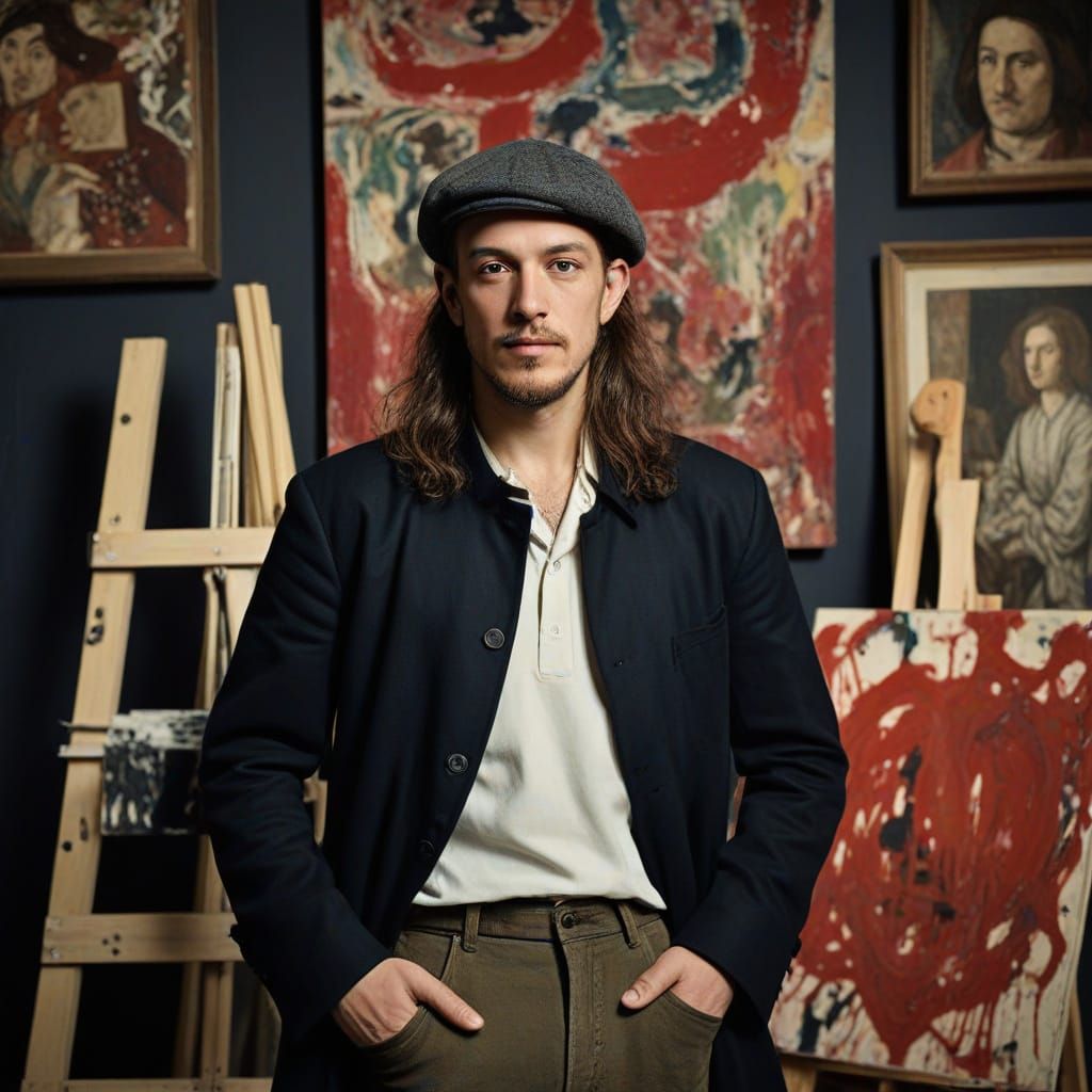 Portrait of an Young Artist