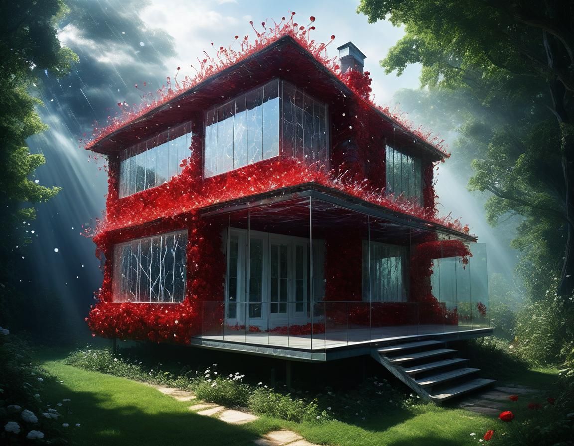 Glass House: Ultraminimal, Ethereal, Surreal Masterpiece