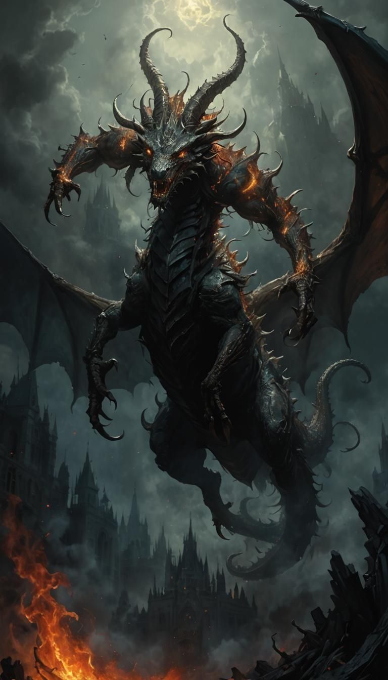 Glowing Eyes in the Dark: Gothic Horror Art