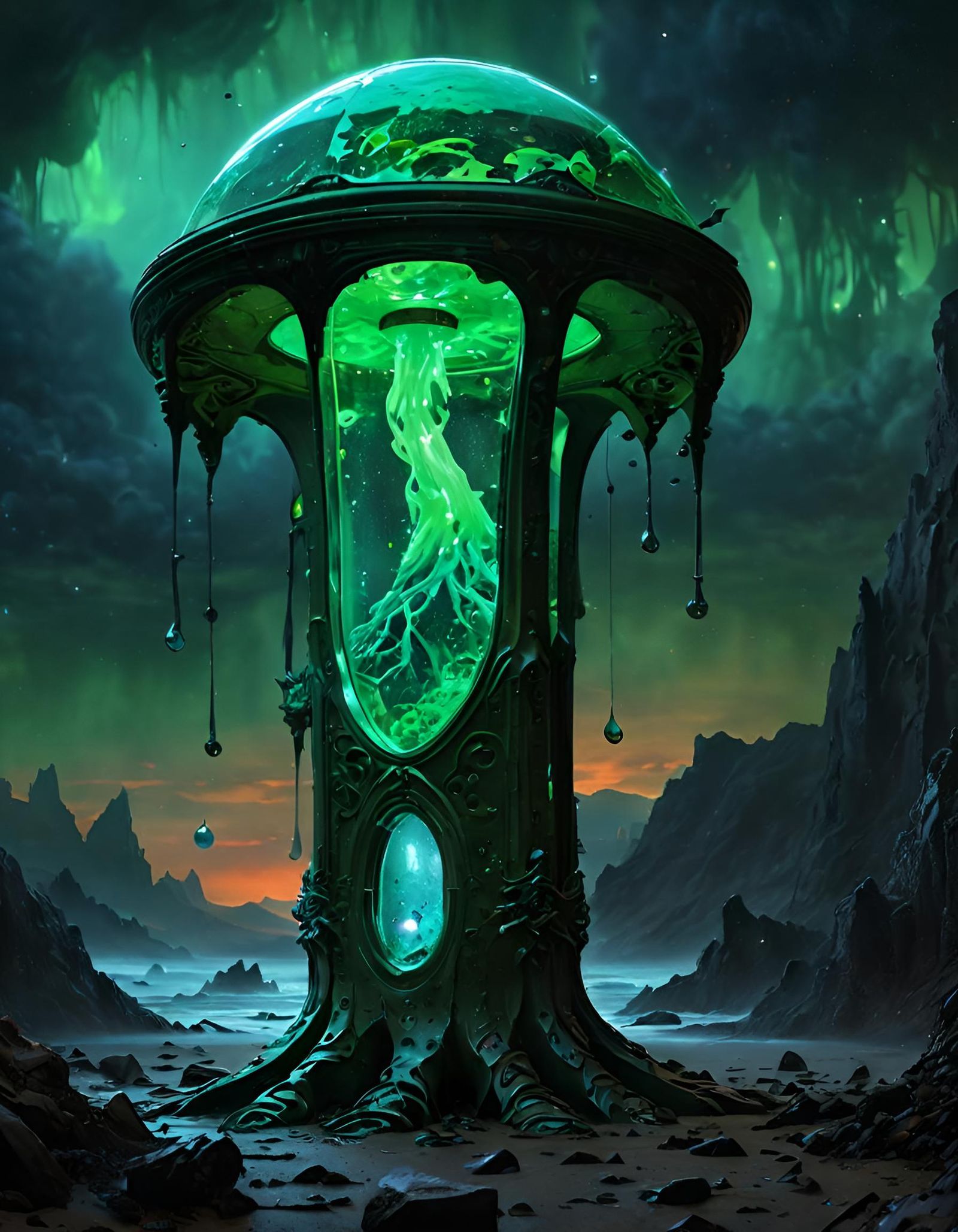 The old god's power resides deep within the R'lyeh Abyss