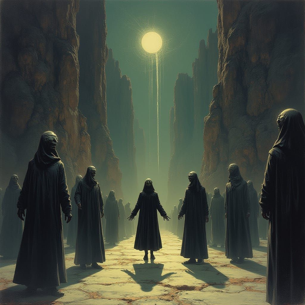 Dreamlike Realm of Eerie Wonder