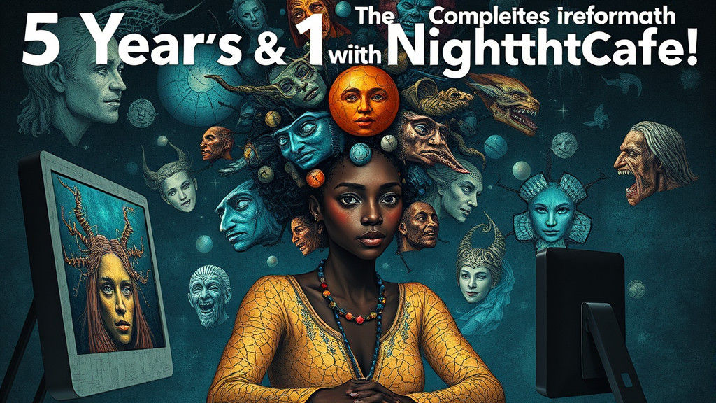 Woman's Imagination Bursts from Computer Screen in Crackle P...