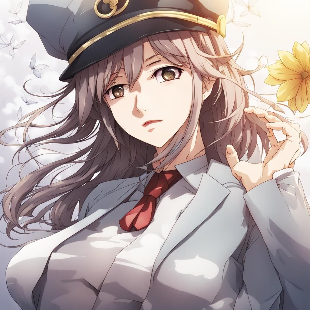 Anime Style Character Art: Manga Key Visual