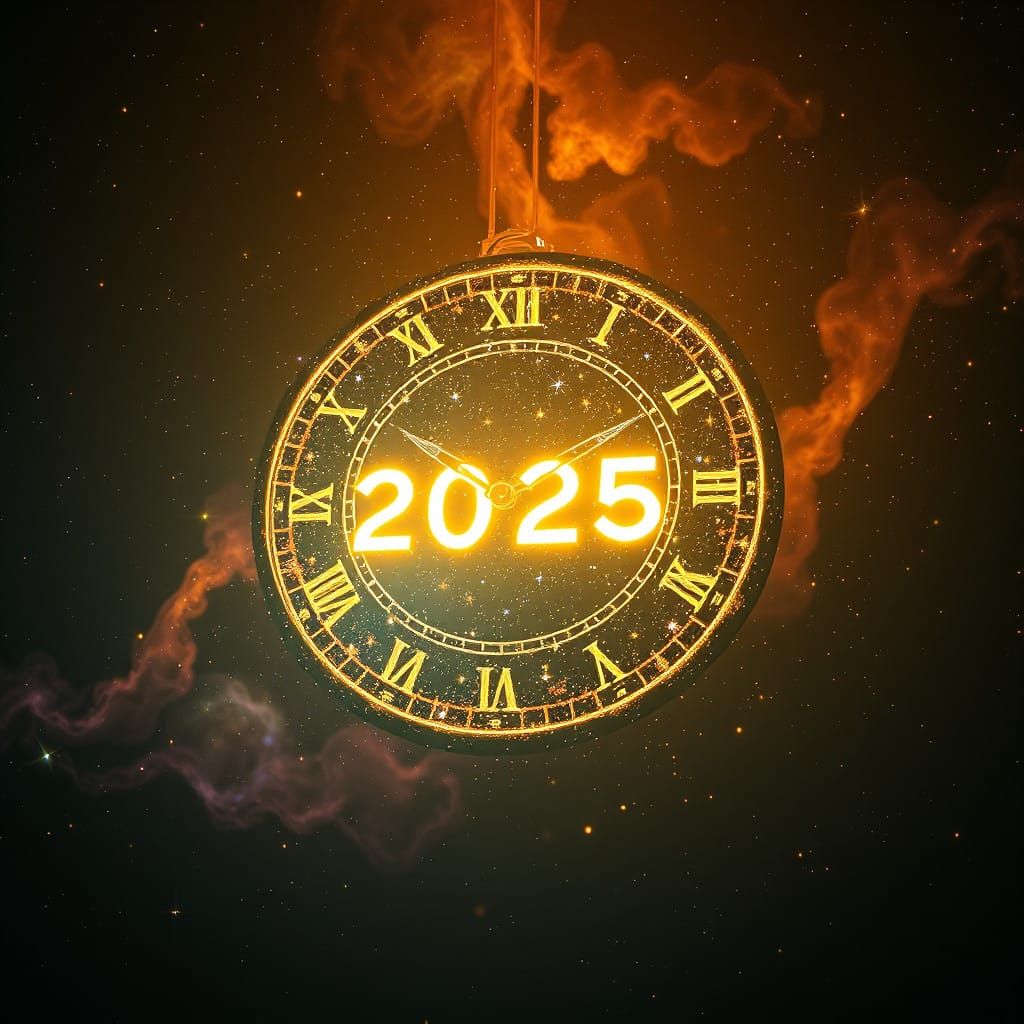 Blazing Celestial Countdown: A Cosmic Quest Through Time and...