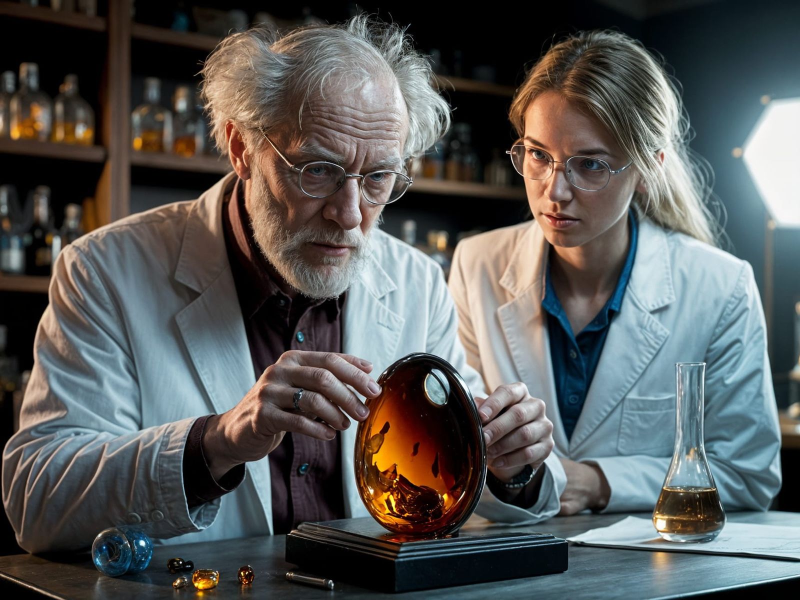 Miss Baxter, do you see right here? This is where it's been Xafied!