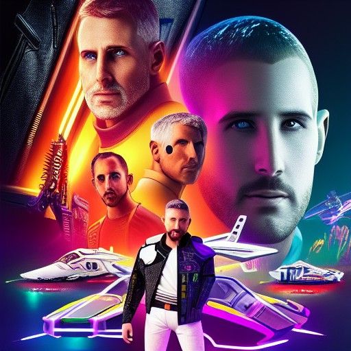 Buzz Lightyear in Cyberpunk 2099 Style