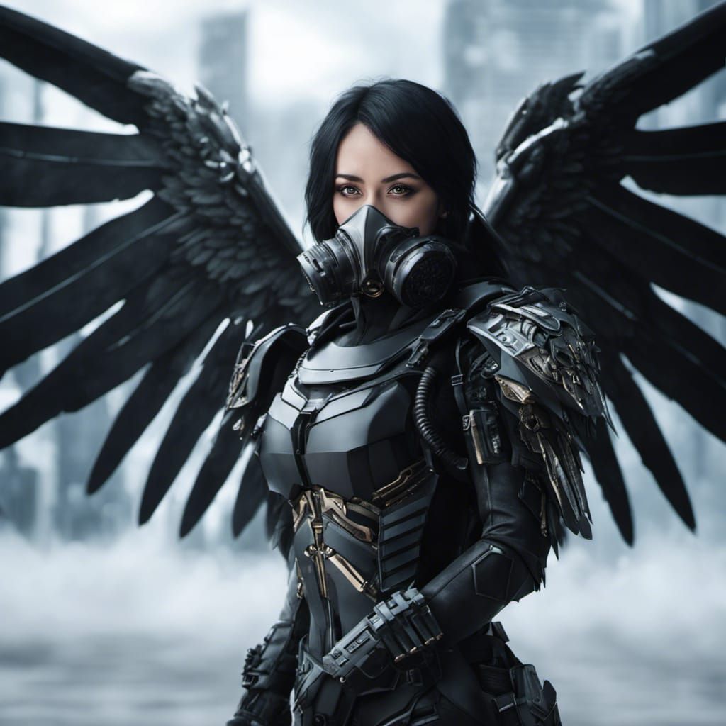 Cyberpunk Valkyrie Power Armor Nord Solo