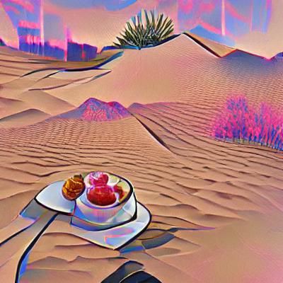 Dessert in the desert
