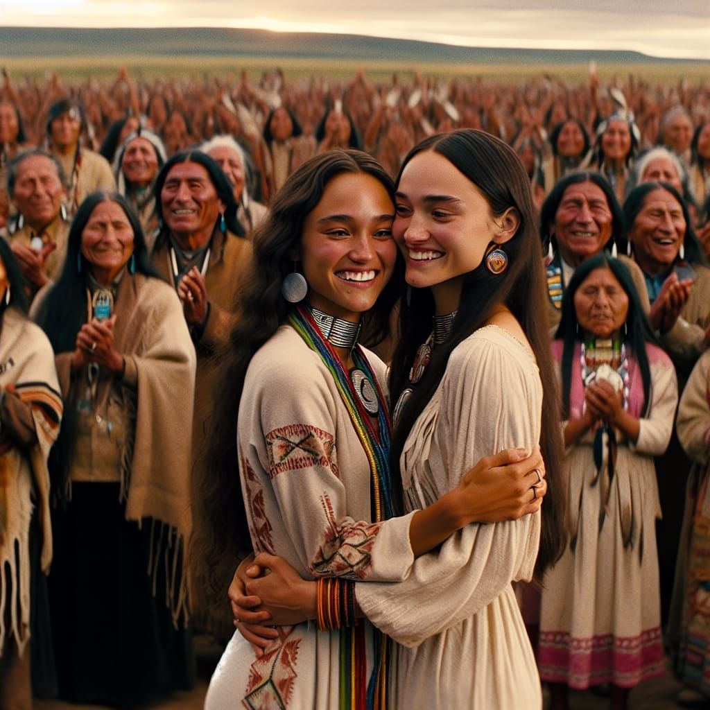Native American Women Embody Love and Acceptance in Traditio...