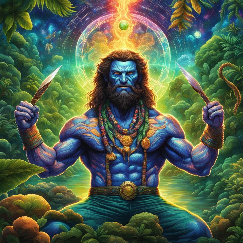 Wolverine's Ayahuasca Journey: A Cosmic Amazon Adventure